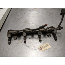 114H024 Fuel Injectors Set With Rail From 2009 Nissan Rogue JN8AS58V69W447832 2.5 16600JA000 Japan Built 114H024 Fuel Injectors Set With Rail From 2009 Nissan Rogue JN8AS58V69W447832 2.5 16600JA000 Japan Built